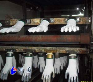 勞保浸膠手套機,手套PU浸膠生產線 PU浸膠手套設備